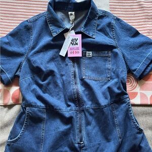 Lucy & Yak Ragan Denim Jumpsuit